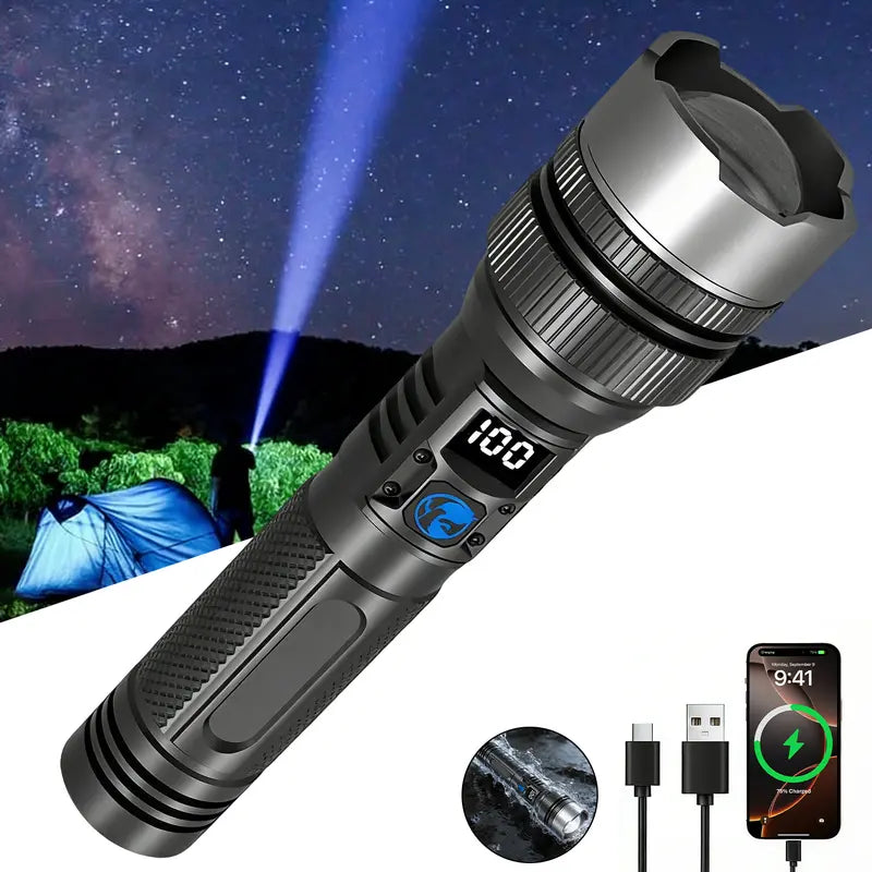 2-in-1 Strong Flashlight + Power Bank – Basic Theory