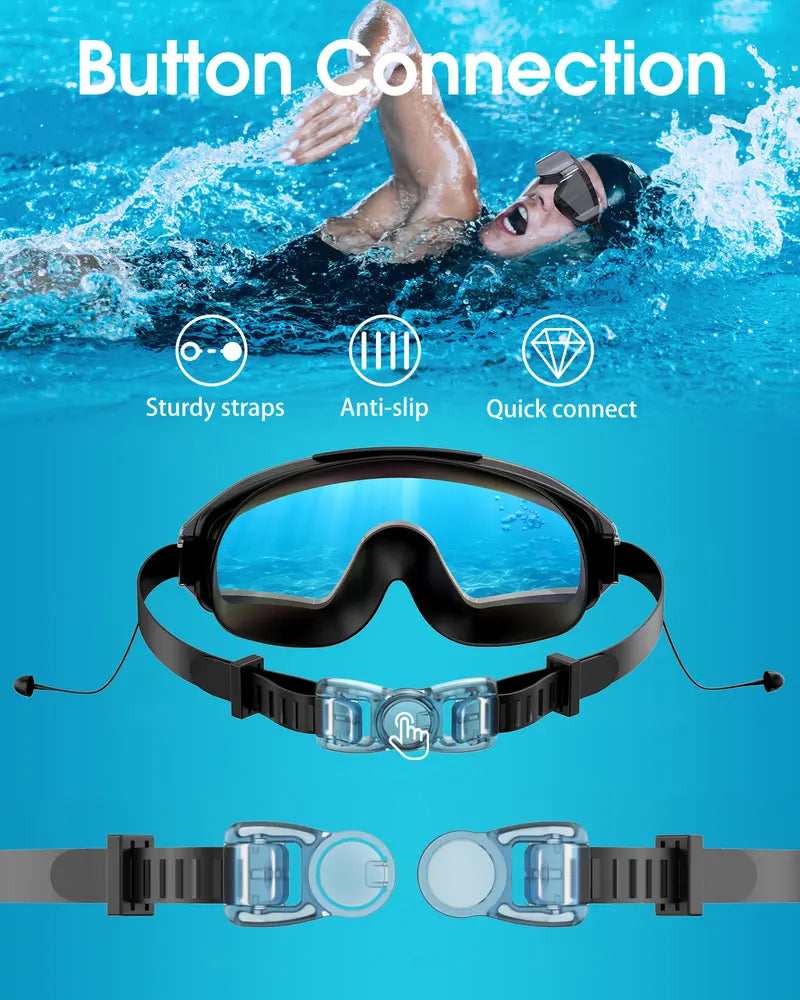 Anti-Fog UV Swim Goggles