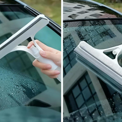 3-in-1 Squeegee & Scrubber with Spray